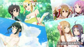 Sword Art Online Integral Factor: June Wedding Event Ending