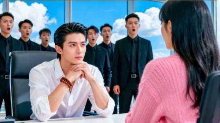 Girl goes to wrong place, mistakes CEO for interviewee; he falls for her at first sight.