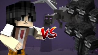 Melawan Kembali Ender Dragon & 2 Wither - Minecraft Survival Indonesia