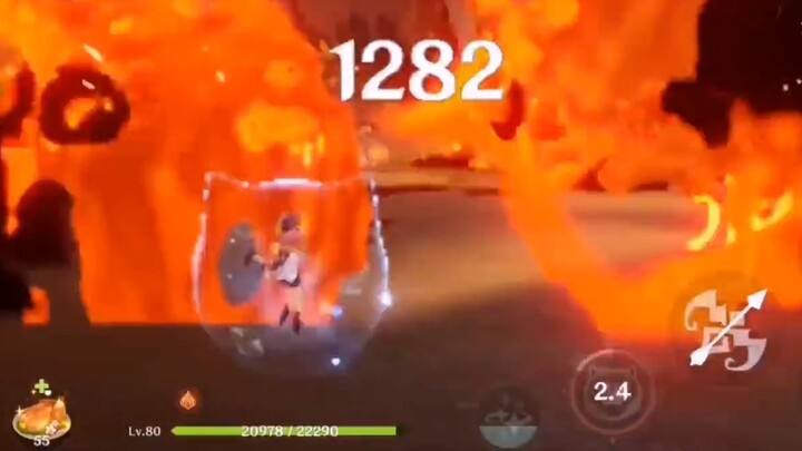 Zhongli: My stupid teammate, look it up, that's how I killed the Dragon King