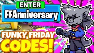 *🎉ANNIVERSARY UPDATE* ALL SECRET NEW OP CODES! In Roblox Funky Friday 1 Year Anniversary Update