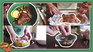 Grilled Lamb Chops with Red Wine Sauce