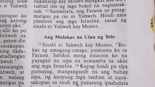 Pang Araw Araw na Talata.               Exodus 9:8-12