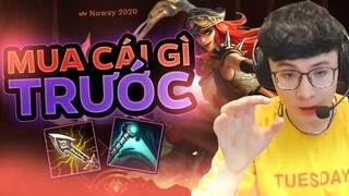 NÊN MUA MÓN NÀO TRƯỚC CHO APHELIOS Ở GIAI ĐOẠN ĐẦU GAME ? ll NOWAY DAILY