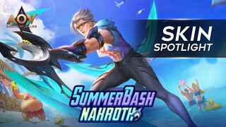 Nakroth Summer Bash Skin Spotlight - Garena AOV (Arena of Valor)