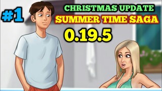 CHRISTMAS UPDATE!! | SUMMERTIME SAGA 0.19.5 | WALKTHROUGH PART #1