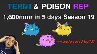Termi + Poison Axie team?  vs. Termi I RRP I DRP I  Axie Infinity