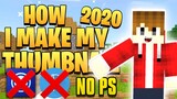 [NEW] HOW TO MAKE MINECRAFT THUMBNAIL ON ANDROID & IOS | NEW WAY!!! | 2020 |