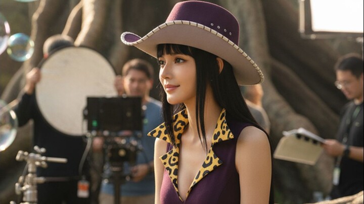 《海贼王》真人版拍摄现场：香波地群岛篇（上）——草帽团全员