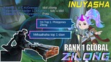 PRANK!! #7 Copy Paste Top 1 PH | Granger Laugh | Top 1 PH/Global Zilong "Inuyasha". Mobile Legends