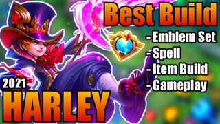 Harley Best Build 2021 | Top 1 Global Harley Build | Harley - Mobile Legends