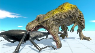 T-REX ARRIVE INTO GIANT INSECTS WORLD