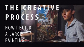 The Creative Process  -  HOW I made this PAINTING for an ART Contest | 4th Cebu City Art Contest