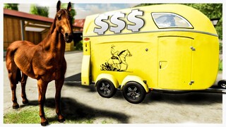 SELLING HORSES // I'm Not Crying, You're Crying // Farming Simulator 22 Gameplay