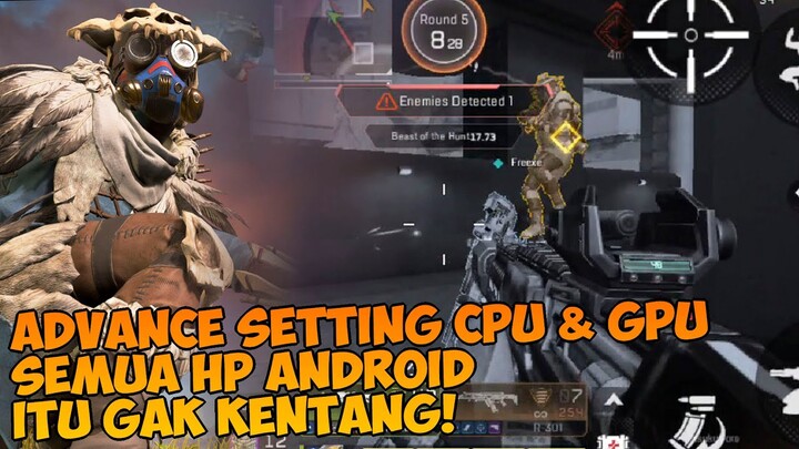 Percayalah HP Kalian Itu Gak Kentang, Advance Setting Bikin 60FPS Stabil Tes Apex Legends Mobile