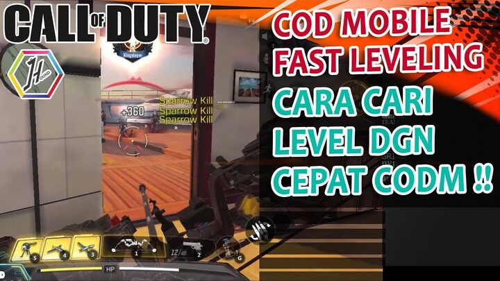 Cara naekin Level di COD Mobile sangat cepat !!! Fast leveling CODM indonesia
