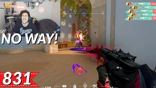 Aspas Shows a Crazy Chamber TP!! | Most Watched VALORANT Clips Today V831