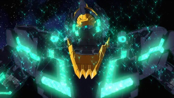 [Gundam UC/Fast food/MAD] Dangerous black lion that emits light