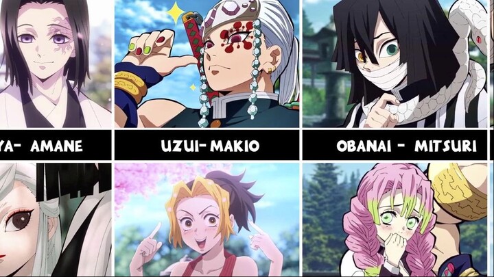 All Couples In Demon Slayer Anime