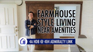 404 Admiralty Link: Farmhouse Style Living in a network of amenities & transportation in Sembawang!