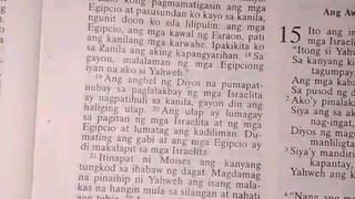 Pang Araw Araw na Talata.               Exodus 14:21-25