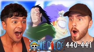 LUFFY RECOVERS & IVANKOV KNOWS DRAGON!? - One Piece Episode 440 & 441 REACTION + REVIEW!
