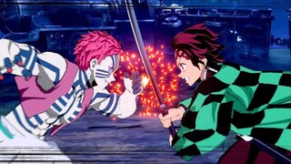 DEMON SLAYER - KIMETSU NO YAIBA SEASON 4 AKAZA HAMPIR KALAH APAKAH TANJIRO BERHASIL?