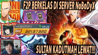 🔥🔥F2P BERKELAS NIH BOS DI SERVER NoBoDyX [F2P BANTAI BOROS SSR+] - ONE PUNCH MAN:The Strongest