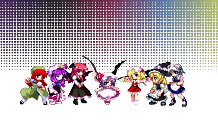 [Touhou Project]Remake Lucu IntroAnime Blend S