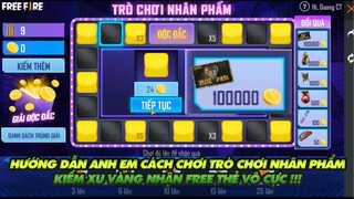 FREE FIRE | HƯỚNG DẪN ANH EM CÁCH KIẾM ĐỦ XU VÀNG ĐỔI THẺ VÔ CỰC MÙA MỚI FREE - CÓ KHÓ KHÔNG ???