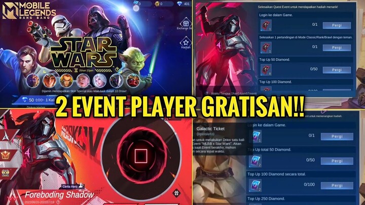 30 TIKET DRAW GRATIS EVENT MOSKOV ABBYS | 30 TIKET GRATIS EVENT MLBB X STARWARS 2022 TERBARU