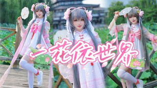 竟有如此舒适的卡点和萌物❀一花依世界❀舞蹈纯享版•