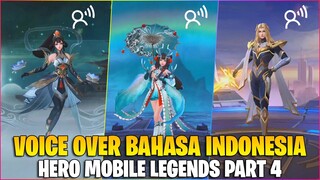 SEMUA SUARA HERO MOBILE LEGENDS DALAM BAHASA INDONESIA PART4 - VOICE KAGURA PALING UwU!