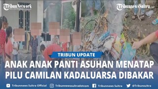 Video Viral Anak anak Panti Asuhan Bakar Camilan Pemberian Donatur Gegara Kadaluarsa, Netizen Miris