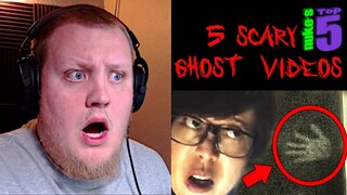 5 SCARY Ghost Videos!!! Nukes Top 5 REACTION!!! *NEVER WATCHING AGAIN*