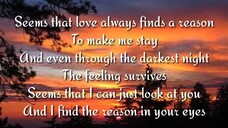 TITLE: Love Always Find A Reason/By Glenn Medeiros/MV Lyrics