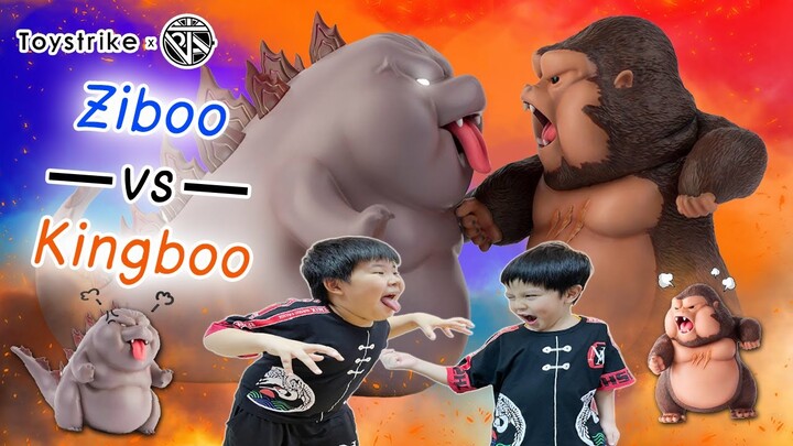 Godzilla vs Kong Toystrike x Jay Rock / รีวิวโมเดล ก็อดซิลล่า ปะทะ คอง / Ziboo vs Kingboo