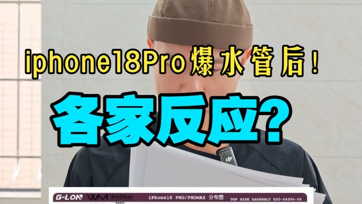 Setelah iPhone 18 Pro mengalami kebocoran air! Bagaimana respons berbagai pihak?