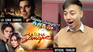 La Luna Sangre | Official Trailer | KathNeil, John, Angel, Richard | REACTION (Filipino Vampire??)
