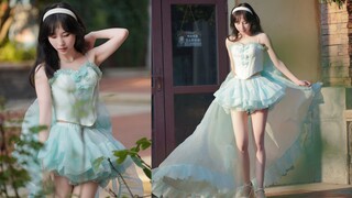 ใส่ชุดแต่งงานครั้งแรก…