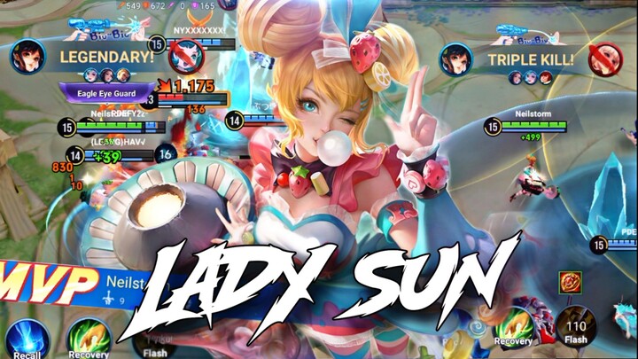 UDAH SAKIT, GESIT PULA❕LADY SUN HIGHLIGHT | Honor Of Kings