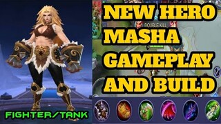 UPCOMING NEW HERO MASHA GAMEPLAY AND ITEMS BUILD