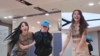 Matahari dan Bulan Bersinar Bersama Tantangan Tari GGBB feat. Wheein Puppy sangat lucu