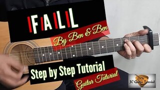 Fall - Ben & Ben Guitar Chords (Guitar Tutorial)