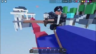 การเล่นเกม roblox bedwars 3