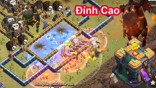 Đỉnh Cao Lavaloon Trong War Clan hall 14 | NMT Gaming