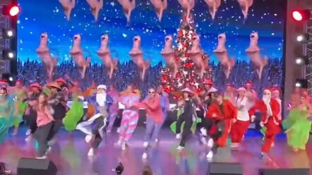 When the school performance was the Wolf King dancing.