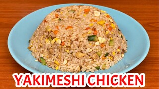 Come si fa Yakimeshi Pollo e Verdure ?