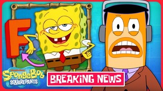 "F" is for FEAR! 🔴 | New SpongeBob Show | Bikini Bottom Inquirer Ep. 7