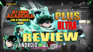 PLUS ULTRA My Hero Academia: The Strongest Hero Review